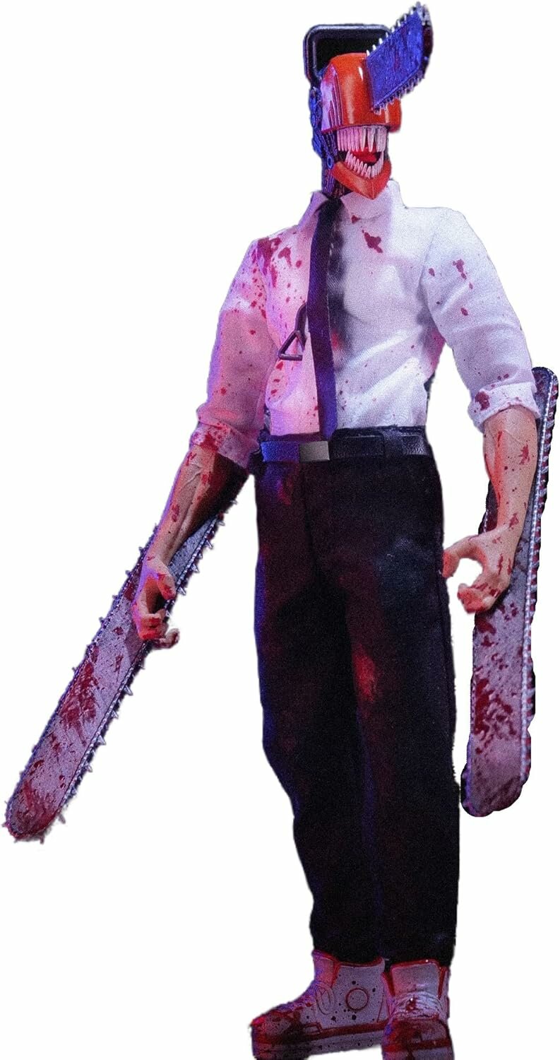 Twelve World Toys Denji Chainsaw Devil 1/12 TW2258A 6.25" Pochita эффекты база