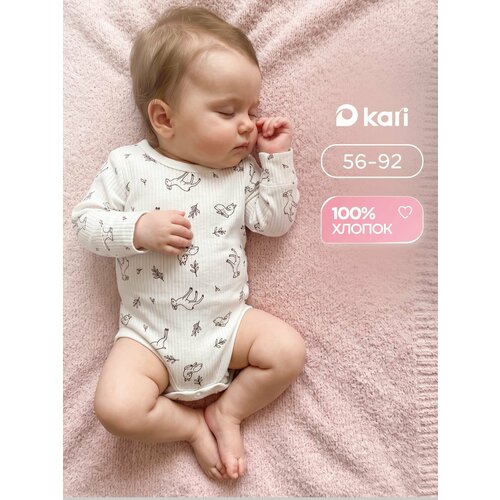фото Боди kari baby осень-зима 2026, размер 12-18m, молочный
