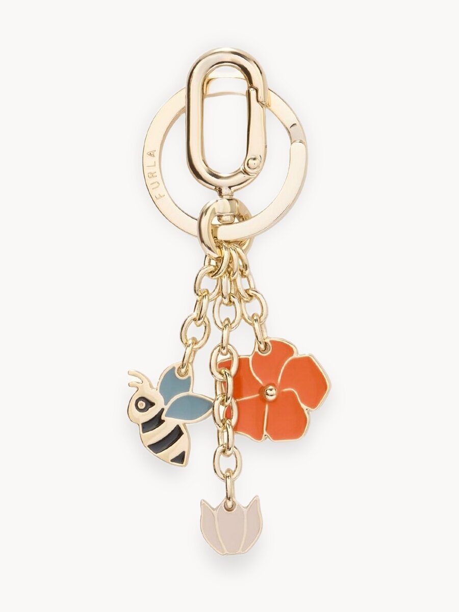 Украшение на сумку FURLA, мультиколор