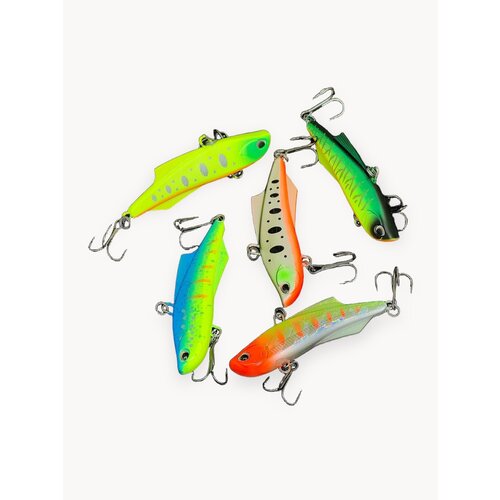 Вибы на судака SHRITEN набор воблеров из 5 штук