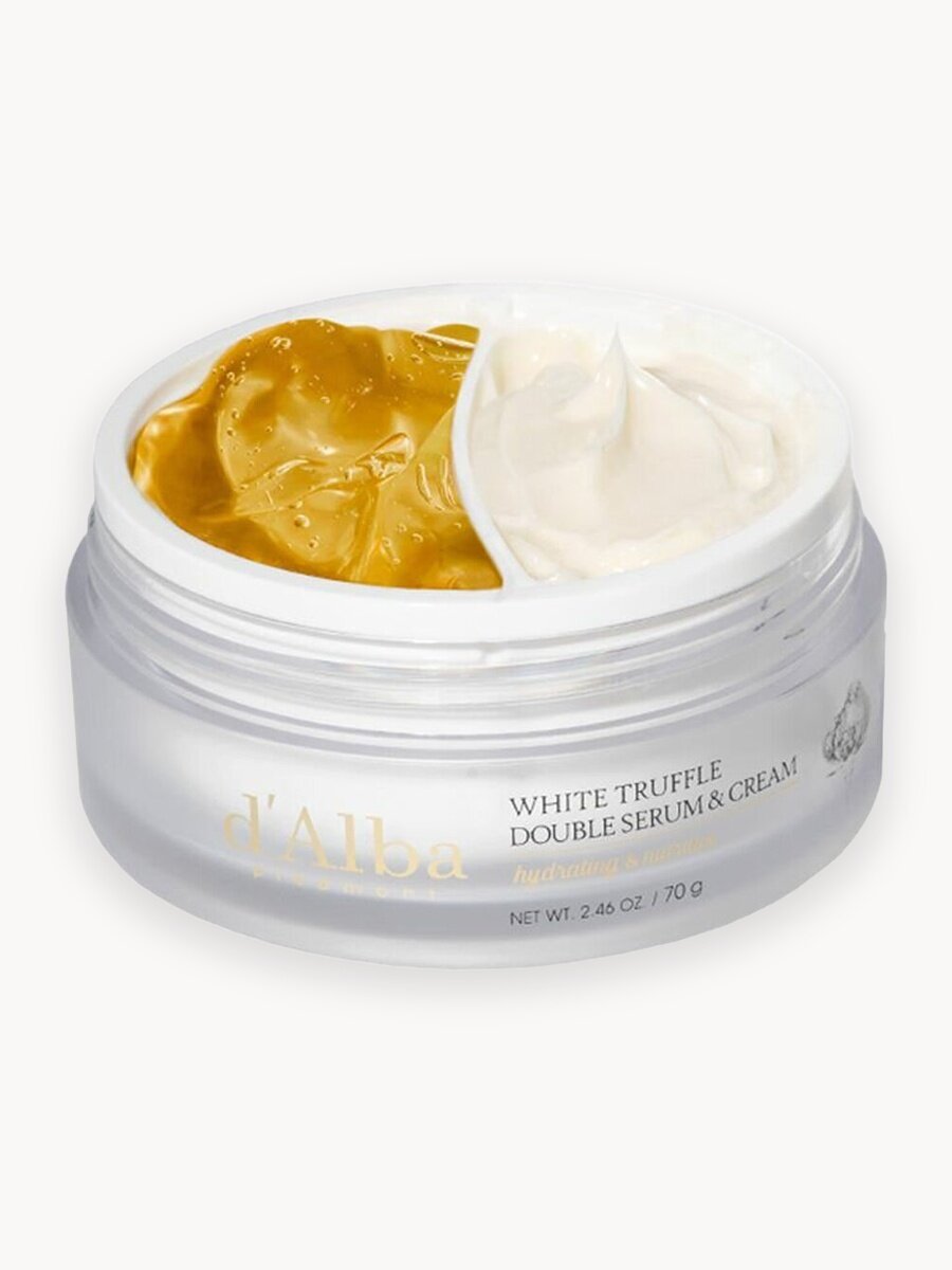 Крем d'Alba White Truffle Double Serum & Cream