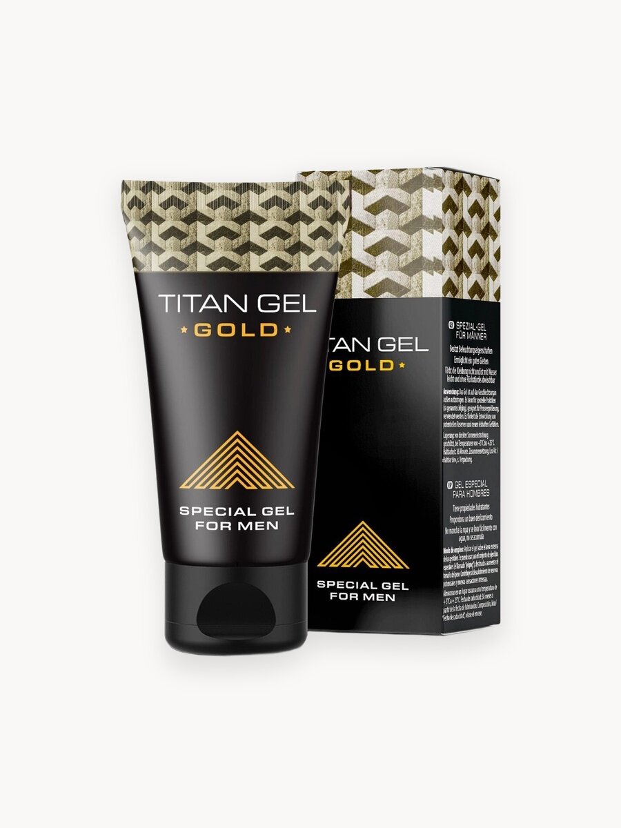 Titan Gel Gold Tantra - натуральный гель для увеличения члена, 50 мл.
