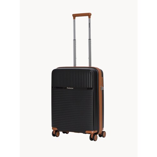 Чемодан Robinzon Madeira Plus, 104 л, коричневый