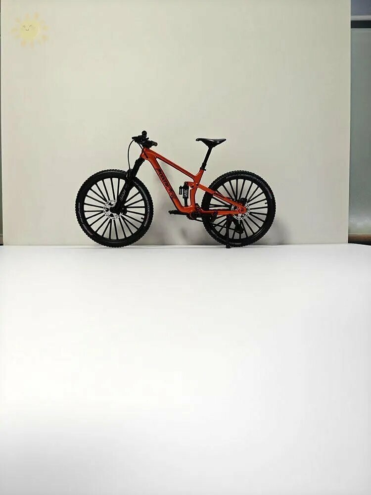 Велосипед игрушечный, Велосипед металлический Mountain Bicycle, уменьшенная модель с подвижными деталями — фото 1
