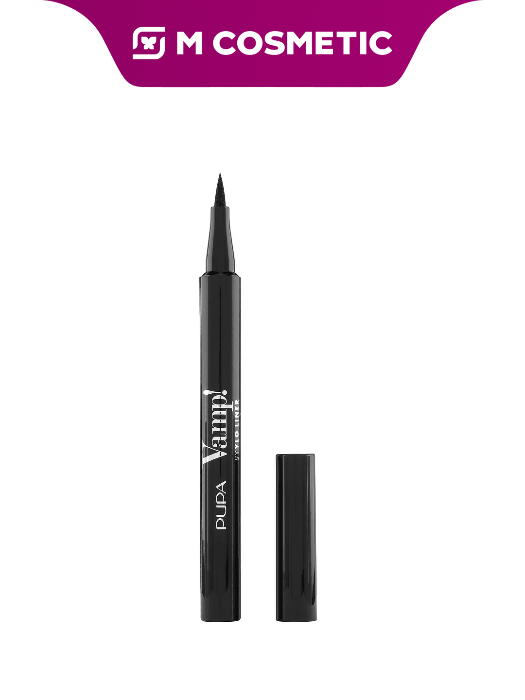 Подводка-фломастер Pupa Vamp Stylo, для глаз, чёрная, 1.1 мл