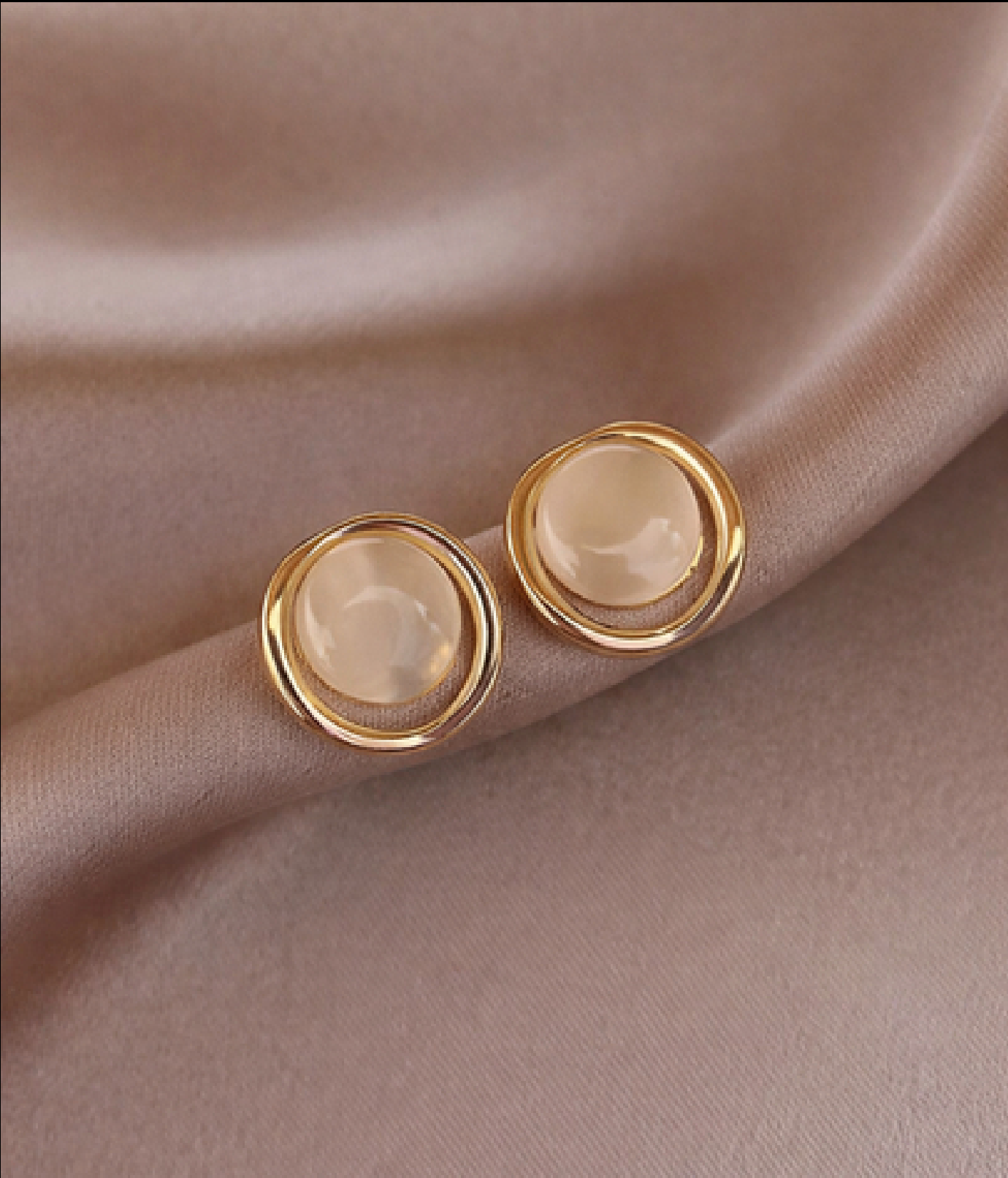 Серьги одиночные, марказит