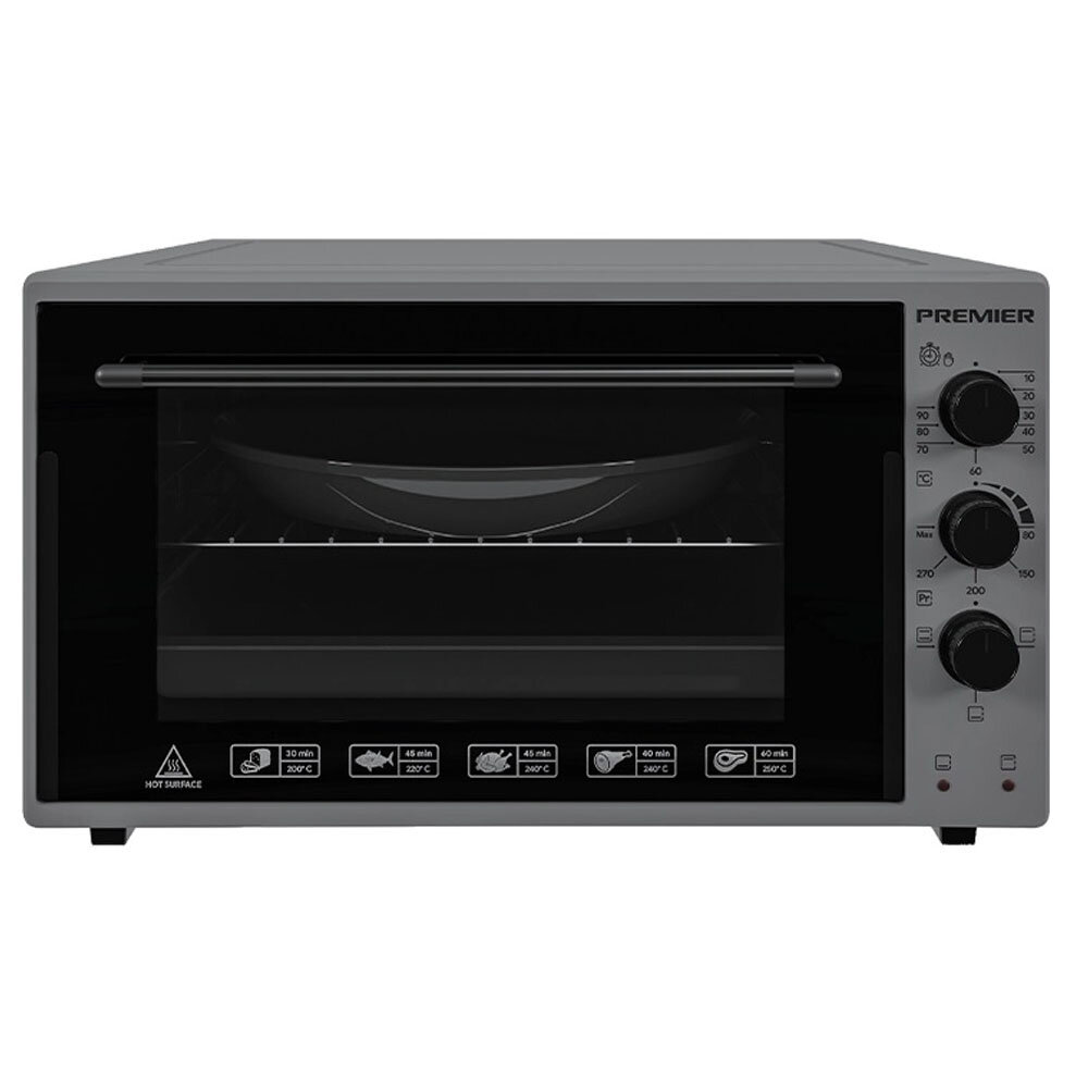 Мини-печь Premier PRM-ECO36, 36 литр и термостойким стеклом