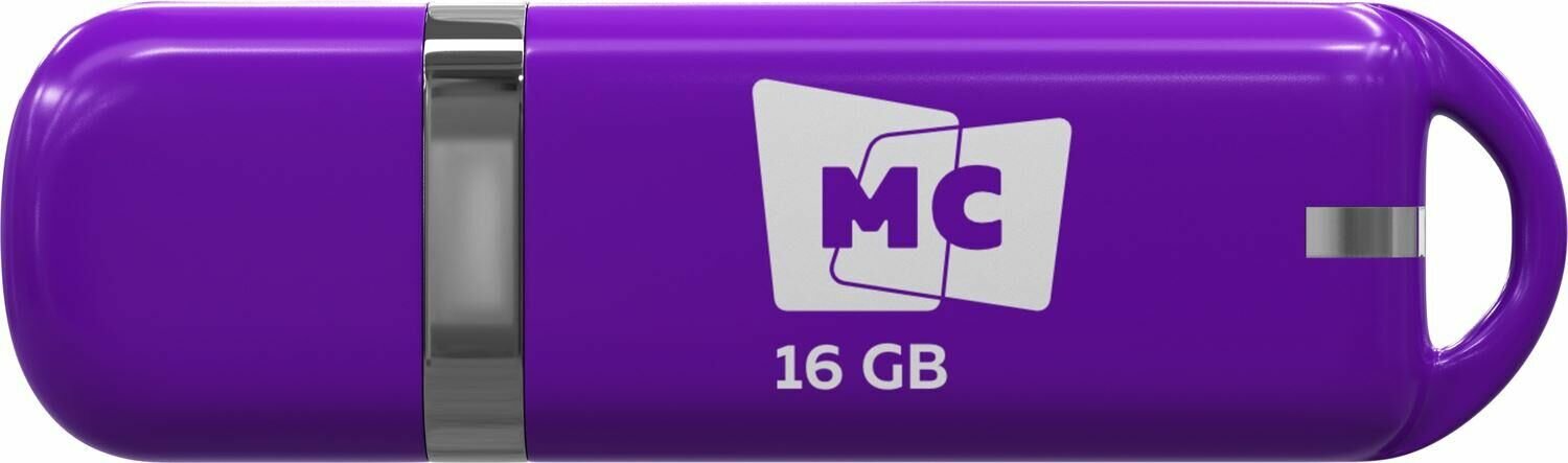 Флешка USB флеш карта USB 16GB 3.0 МФБ16 Purple