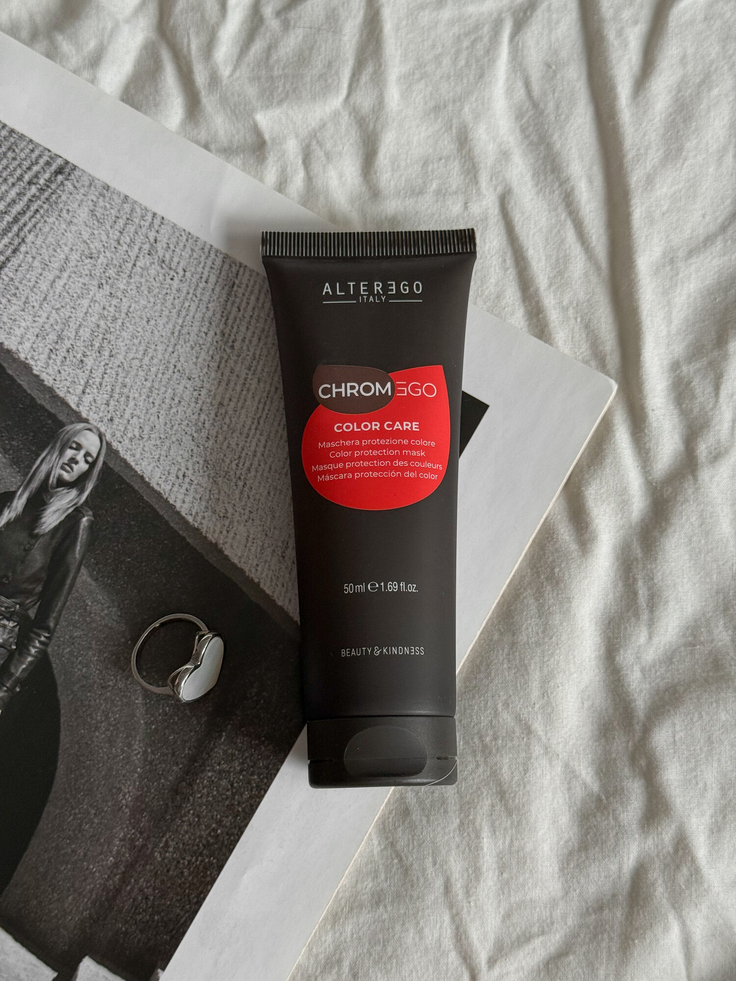 Интенсивная маска для окрашенных волос | 50 мл AlterEgo Italy ChromEgo Color Care Mask