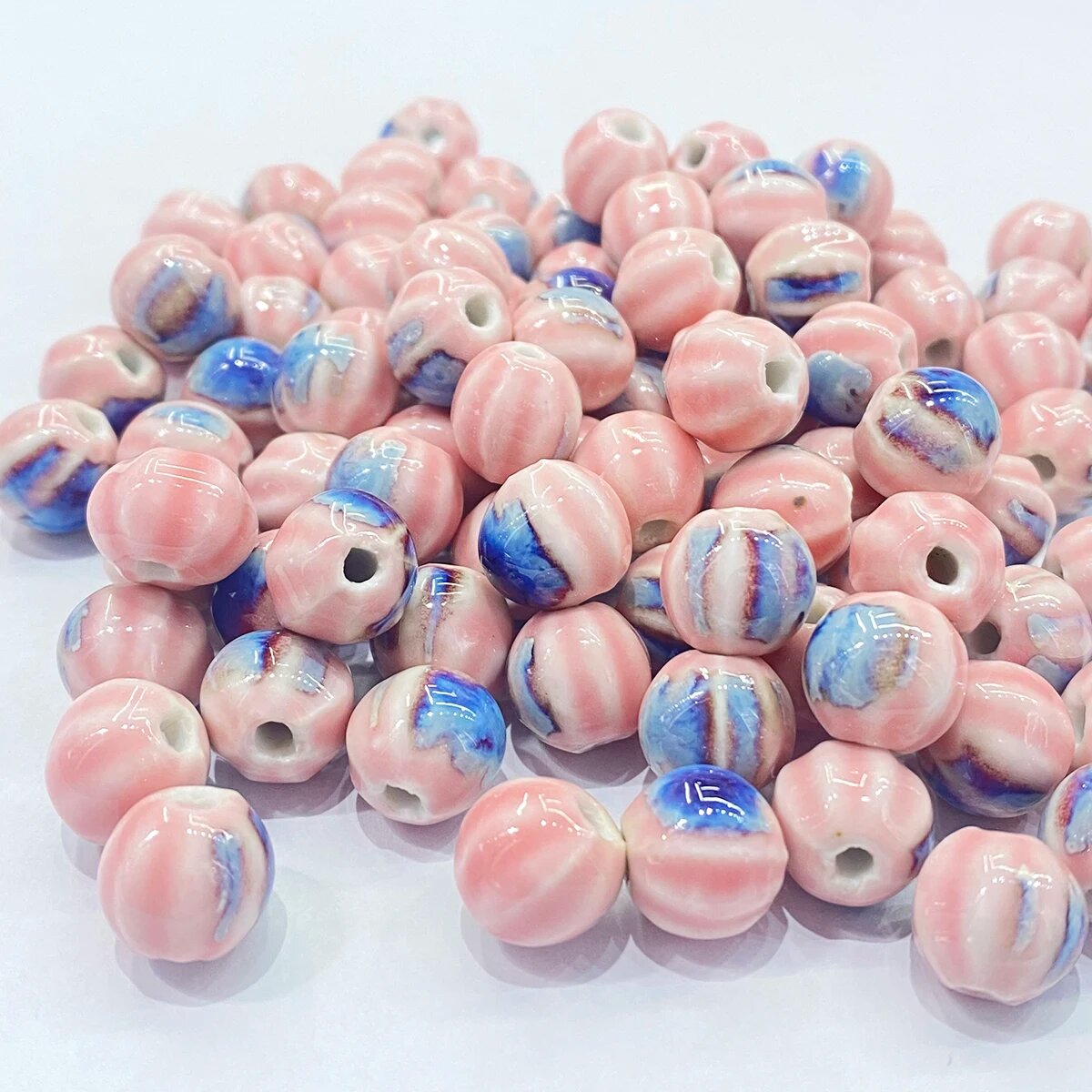 Керамические бусины 40PCS, цвет fenguifeilan