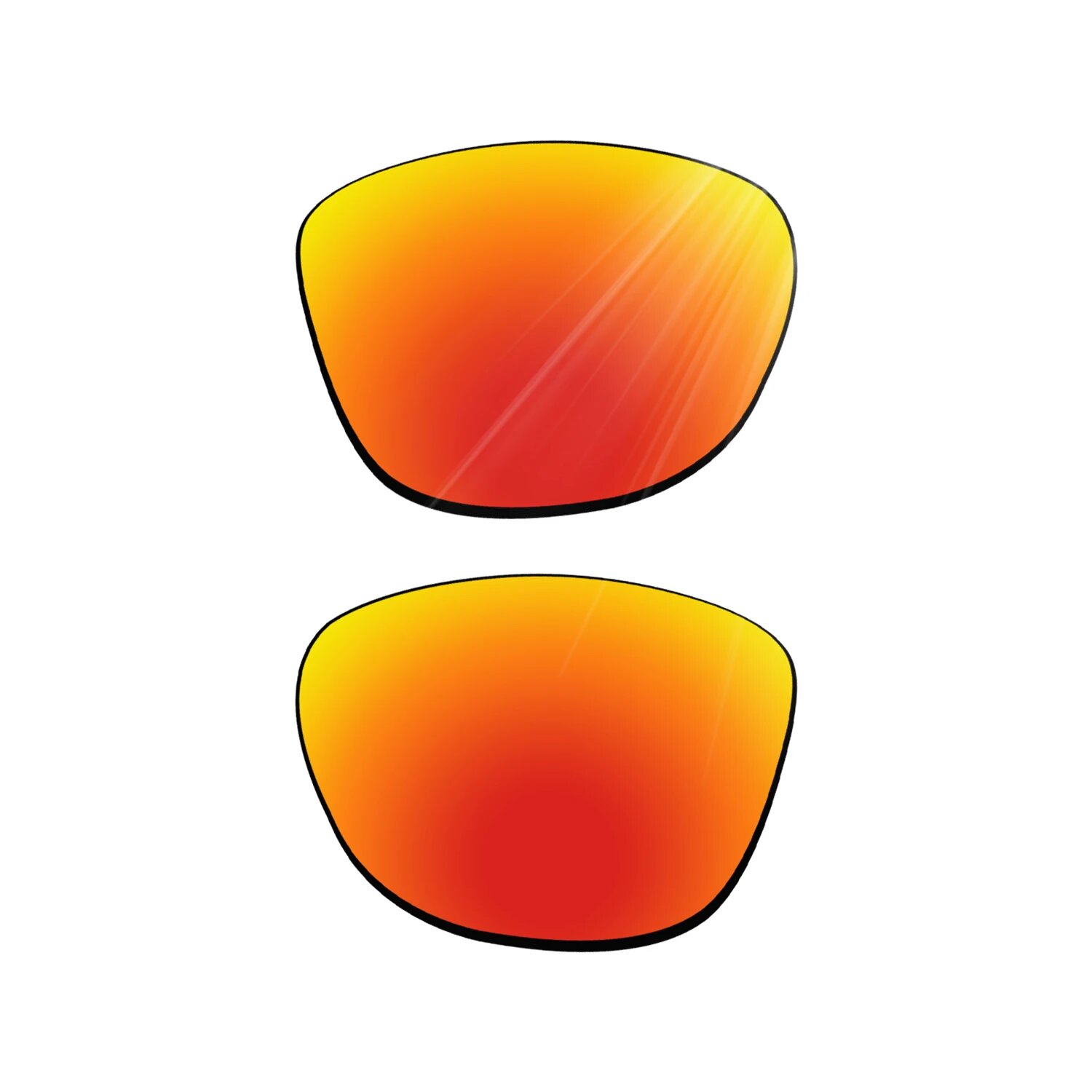 Поляризованные линзы Oakley Jupiter Fire Red