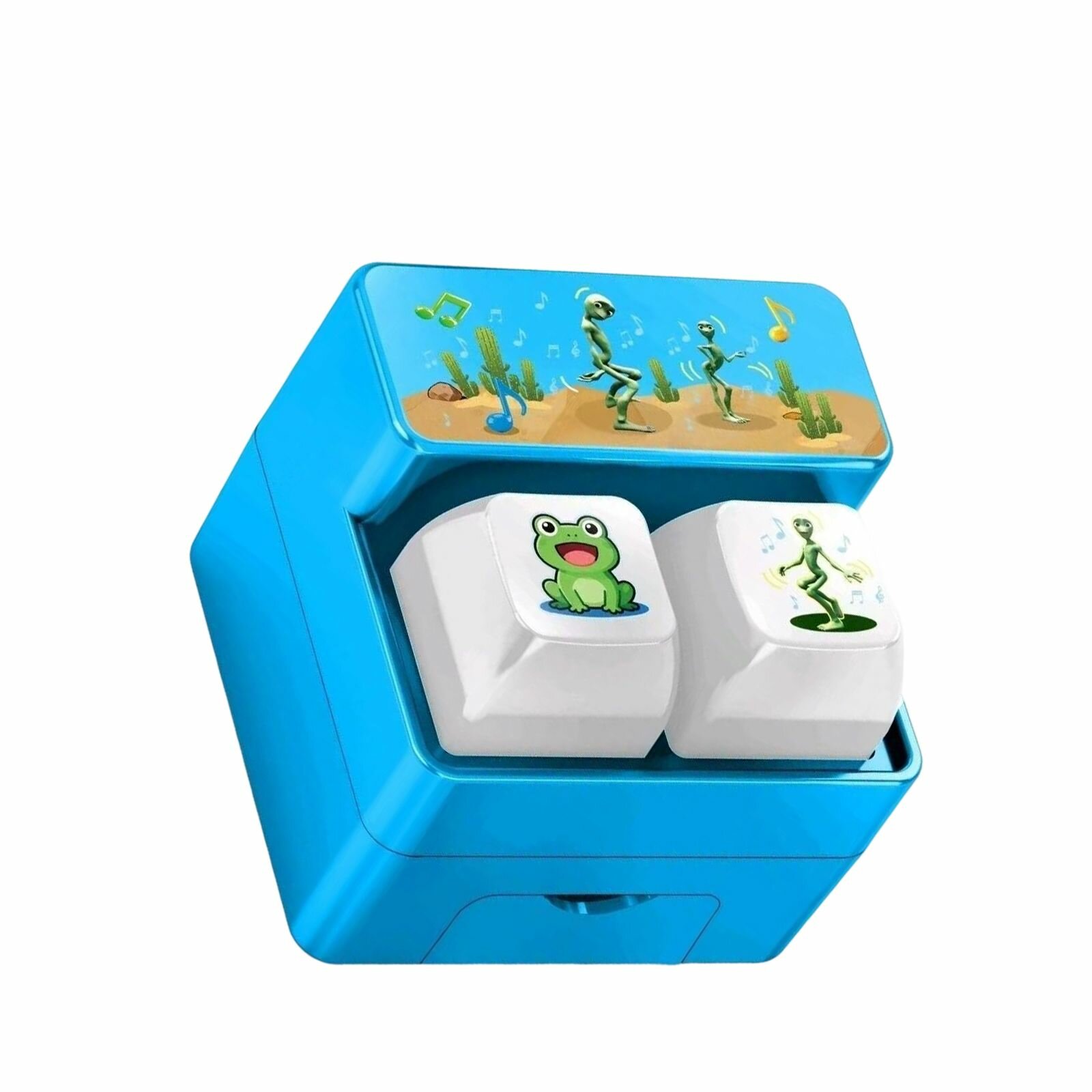 Портативная антистресс игрушка с кнопкой и подставкой для телефона