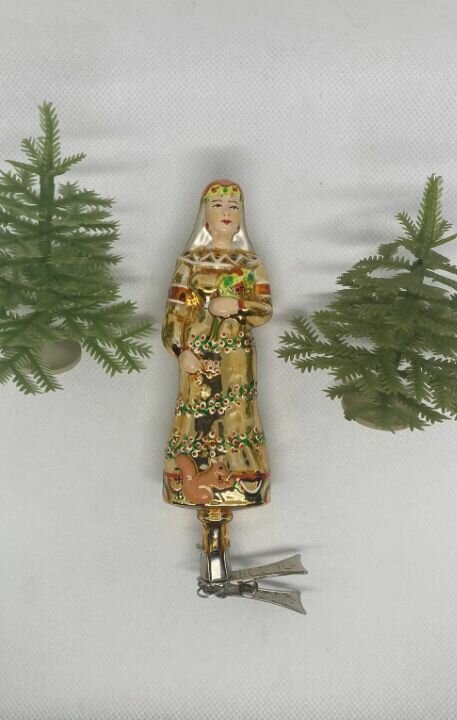 Елочная игрушка Весна, 10см