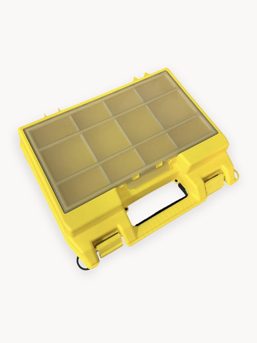 Ящик для дрели и ушм Jettools, 400х335х144мм, с органайзером