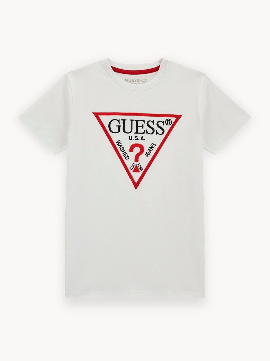 Футболка GUESS, размер 12, белый