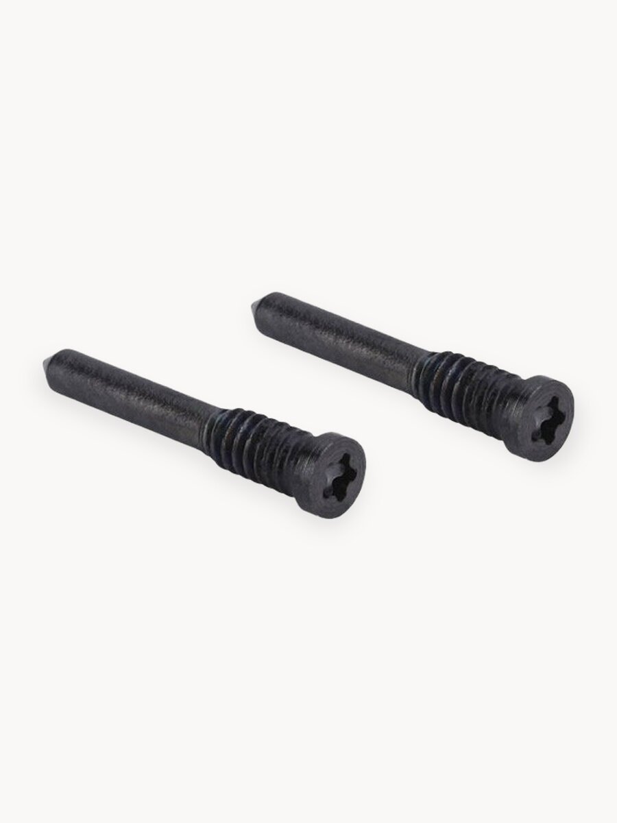 Винты для iPhone Айфон X, XS, XS Max, XR,11,12,12 Pro ,13,13 Pro,14,14 Pro,15,15 Pro ,15 Pro Max внешние (2 шт.) Черные