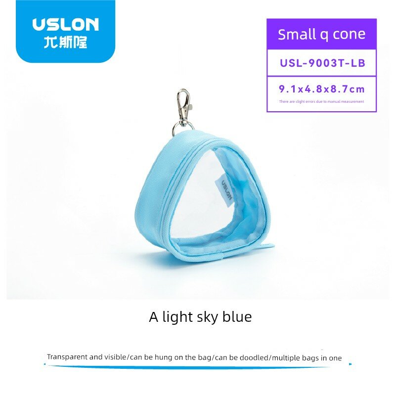 Прозрачный пылезащитный конусный мешок для хранения Baijia Lab Uslon Small Q, 5 см, для кукол, фигурок, блайнд-боксов,