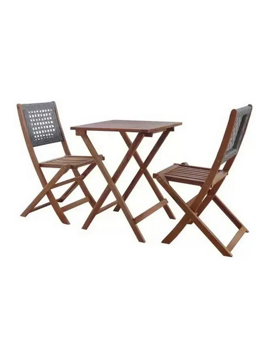 Набор садовой мебели Thinh Phu TP2102.0.3 3 предмета Brown/Gray