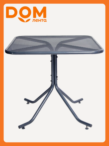 Изображение товара Стол садовый Olsa "Прованс", овальный, металл, черный, 84×84×75 см