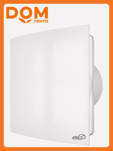 Изображение товара Вентилятор ERA QUADRO, накладной, белый, влагозащищенный, ABS-пластик, 140 м3/ч
