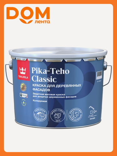 Изображение товара Краска Tikkurila/Tikkivala pika-teho classic для домов a m 9л