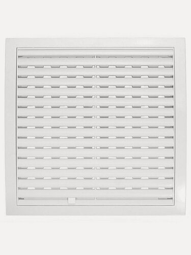 Изображение товара Решетка вентиляционная Event 170х170 мм пластиковая усиленная регулируемая МД1717Р для систем вентиляции и вытяжки