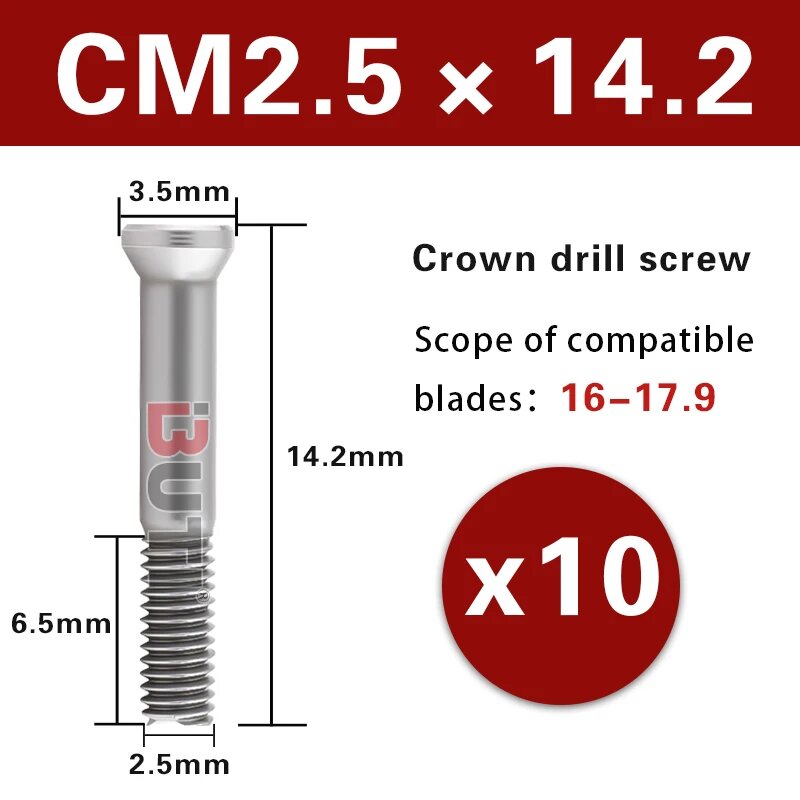 Корончатое сверло BUTI CM2.5x14.2 x10