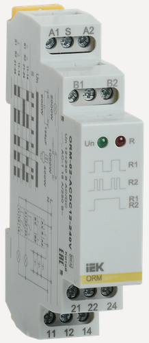 Изображение товара Реле импульсное ORM 2 контакта 12-240В AC/DC IEK