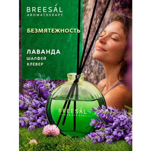 фото Диффузор для дома с палочками breesal arome sticks ароматизатор для дома, безмятежность (лаванда) 70 мл