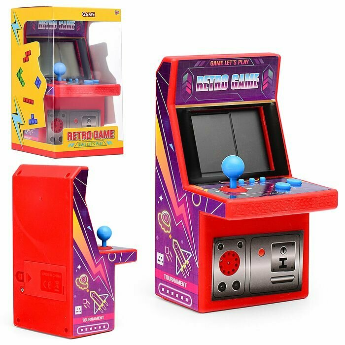 Электронная игра Oubaoloon "Retro Game", 2 батарейки АА, в коробке