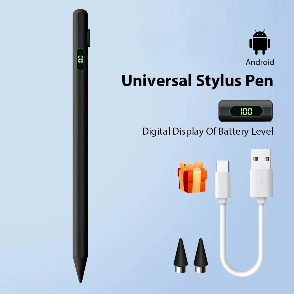 Стилус Universal Android, черный, 2268A-Black