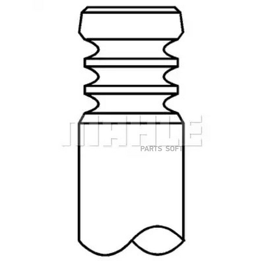 Клапан впускной VAG BVY, BVZ 2.0FSi 16V 03> MAHLE MAHLE 029VE31100000 | цена за 1 шт
