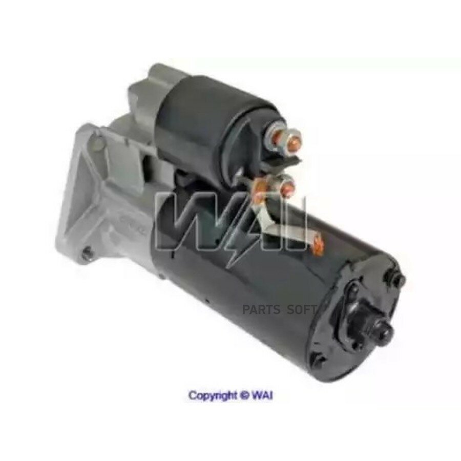 Стартер (новый) Volvo S80 2.8L (2005-99) Volvo S80 2.9L (2005-03) Volvo XC90 2.9L от официального дистрибьютора, WAI, артикул 17753N