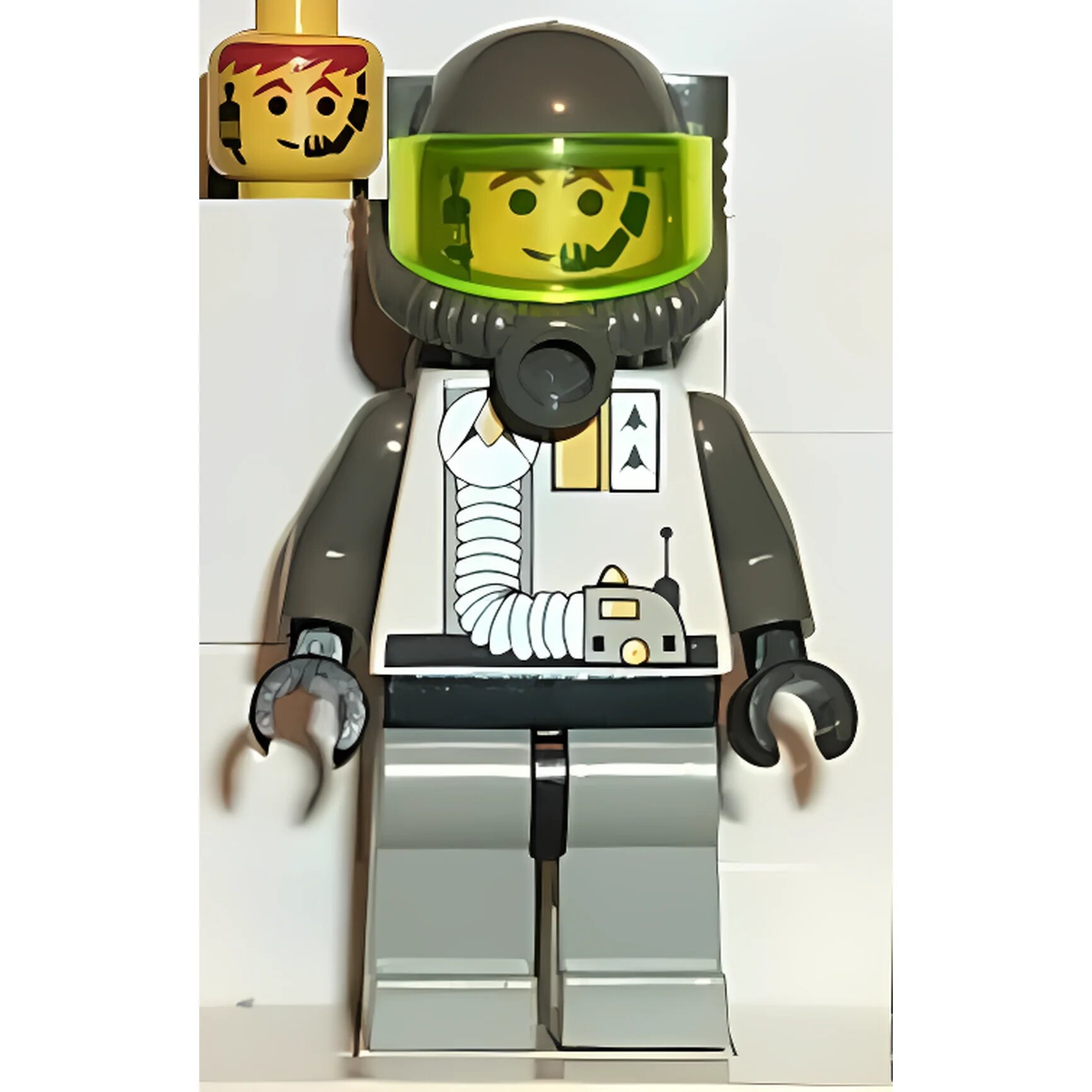 Минифигурка Lego City Exploriens - Helmet with Breathing Apparatus and Hose Torso sp012 U