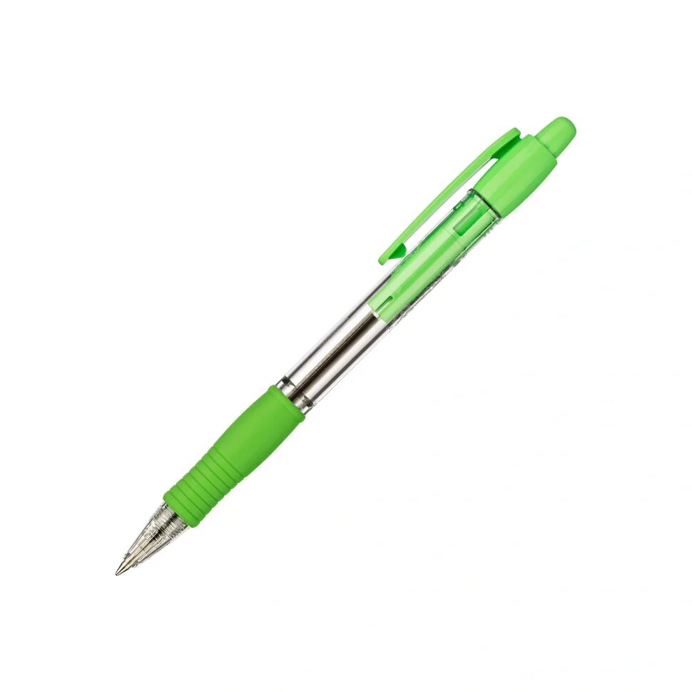 Ручка шариковая автоматическая Pilot Super Grip BPGP-10R-F SG синяя толщина линии 0.22 мм, 1023159