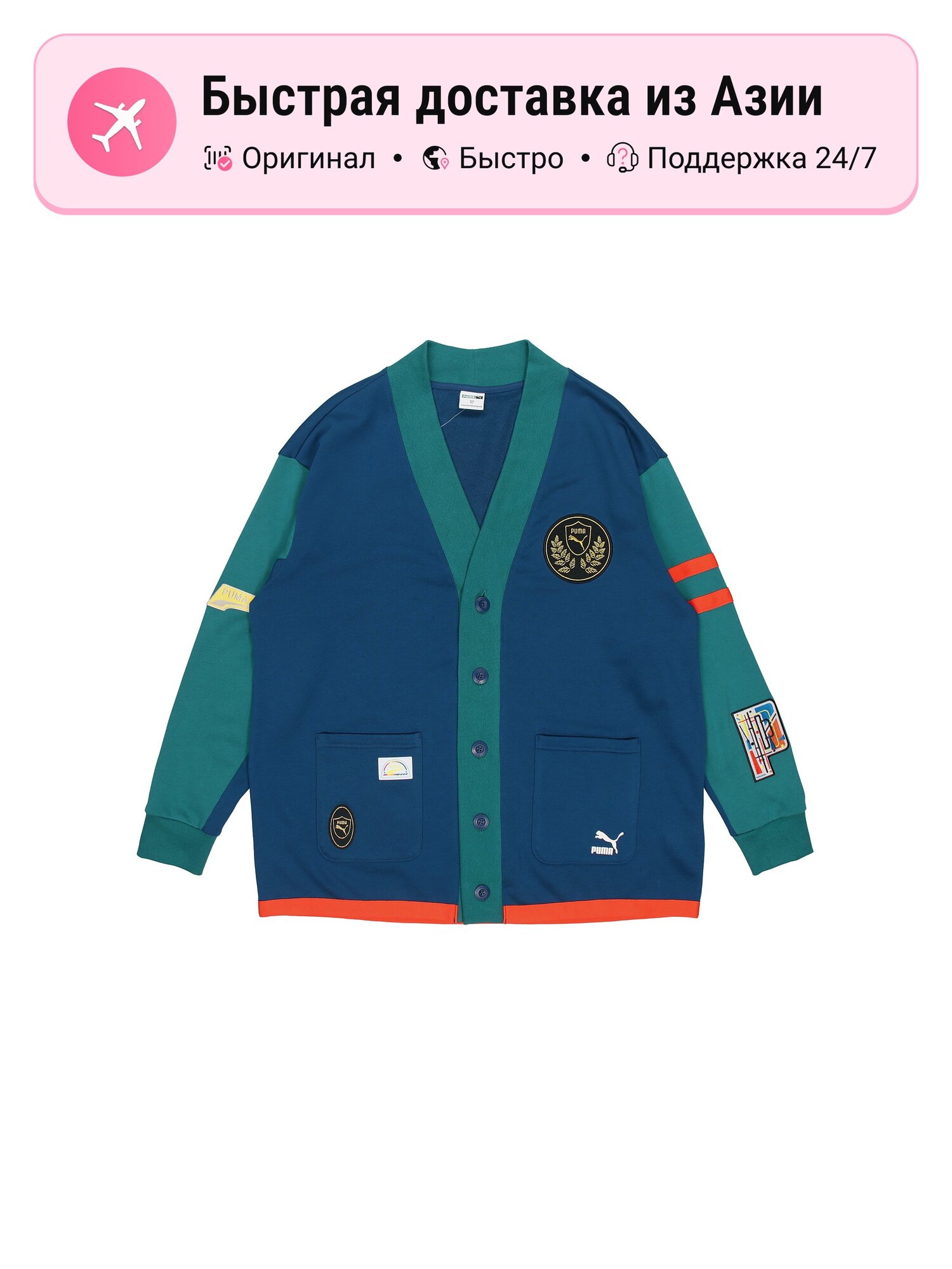 Свитер PUMA Mix Badge, 1 шт.