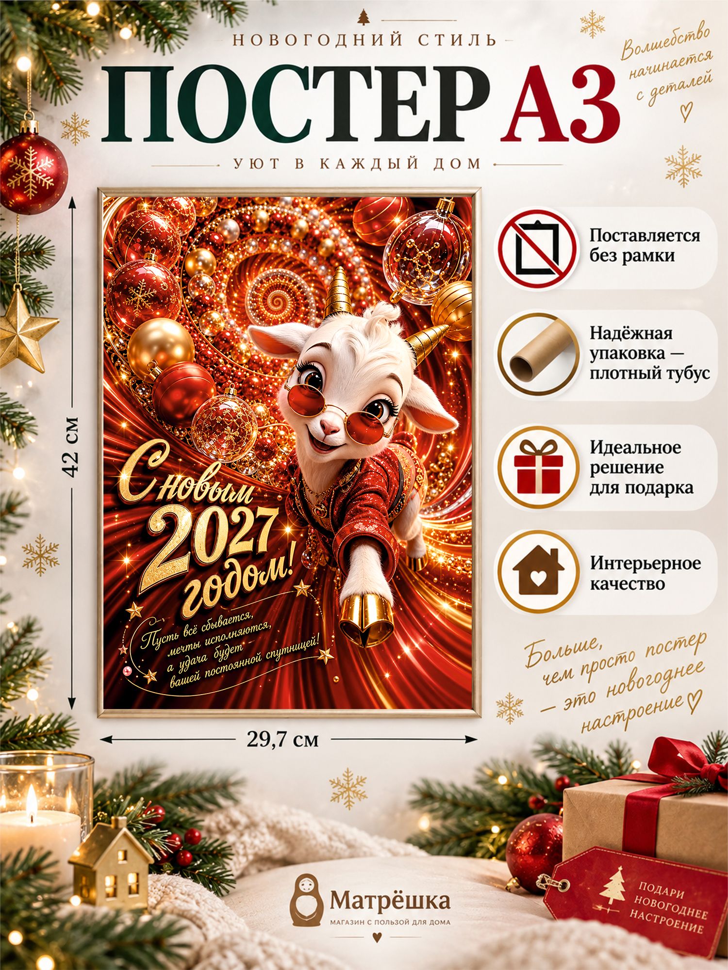 Постер " С Новым Годом " 2027