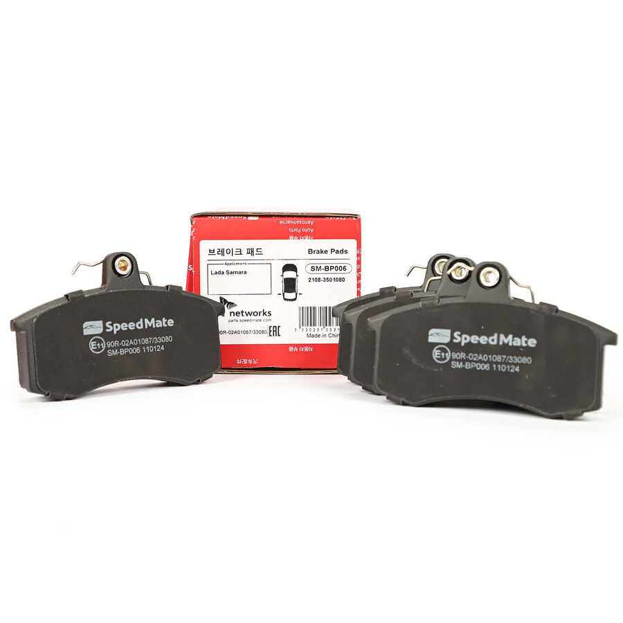 Колодки Тормозные Speedmate Для А/М 2108 2109 2115 2113 2114 Priora (SPEEDMATE SM-BP006)