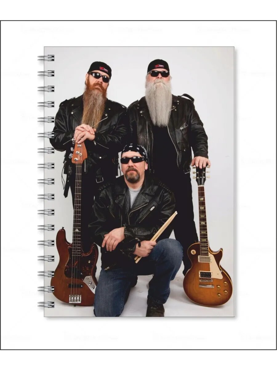 Тетрадь ZZ Top - Зи Зи топ