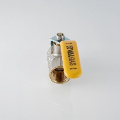 VALTEC Кран шар. газ. VALGAS, стальная рукоятка 1/2 вн.-нар. VT.272. N.04