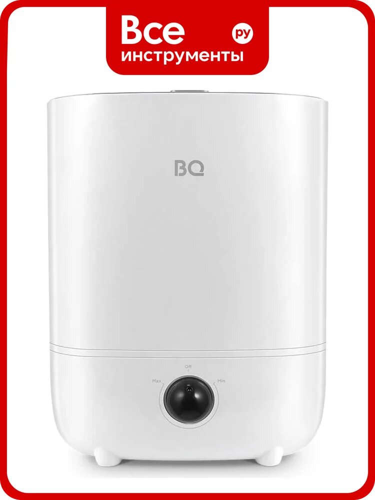 Увлажнитель воздуха BQ HDR2003, ультразвуковой, белый, 20 м², 3 л
