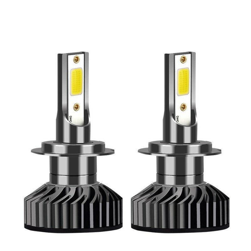 LED фара для мини-автомобилей F2, лампа H7, COB источник света, белый свет 6500К, замена OEM