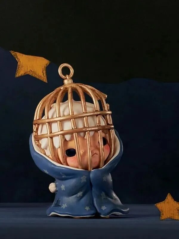 Коллекционная фигурка Слепая коробка /POP MART Hirono Shelter Series/Birdcage