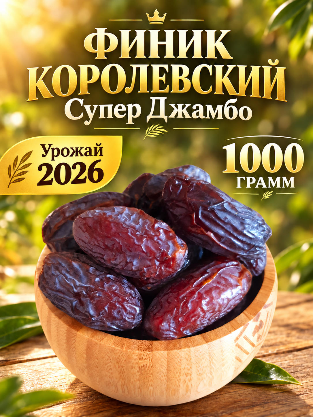 Финики крупные королевские