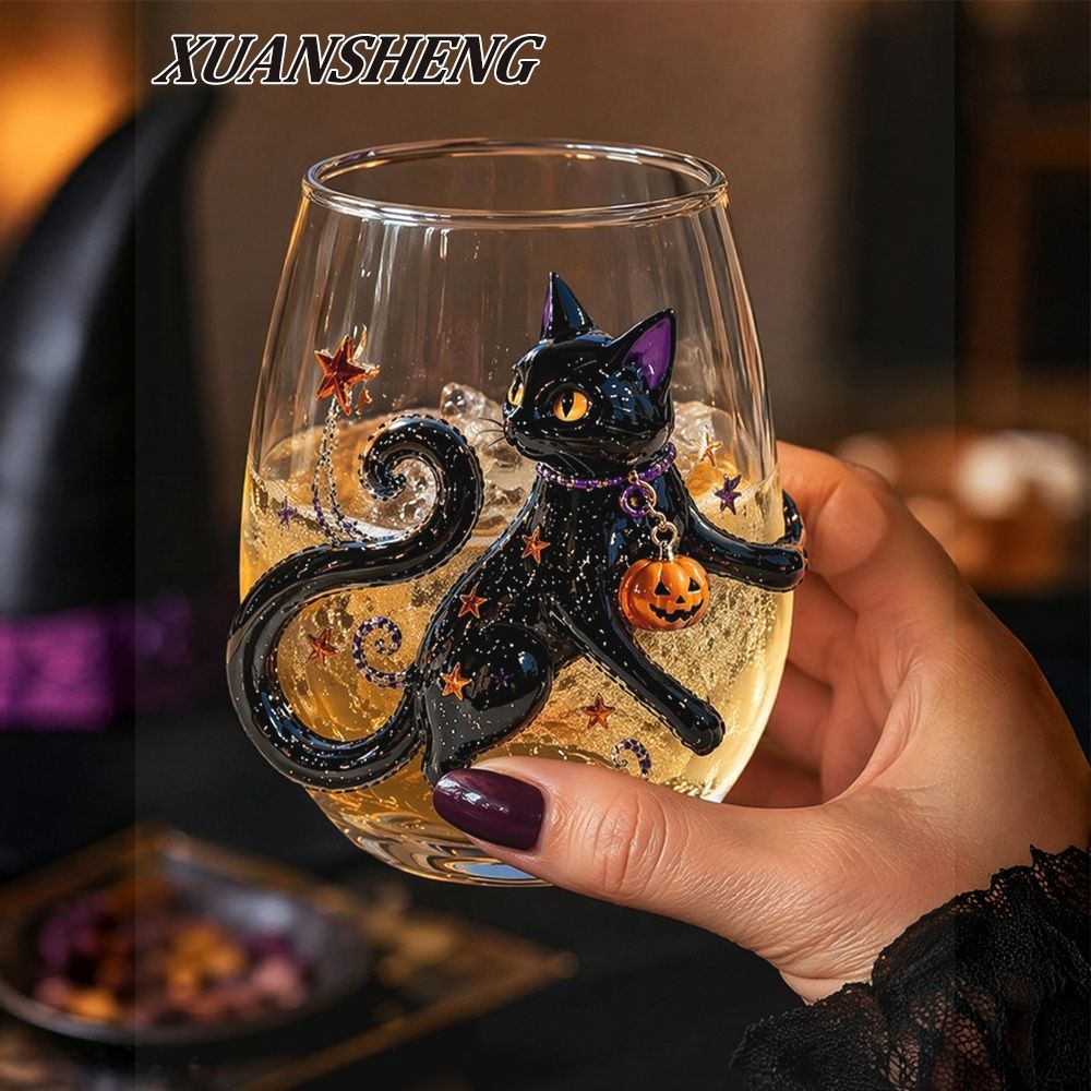 Украшение для бокалов, бутылок "Halloween Artisan Glassware Collection" 1 шт