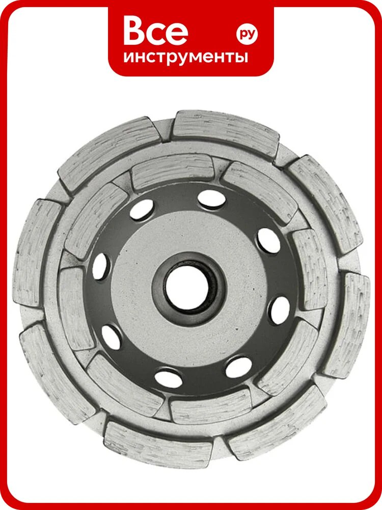 Двухрядная шлифовальная тарелка ST-2C Abrasive 100x22.2 мм Dr.Schulze ST21000180