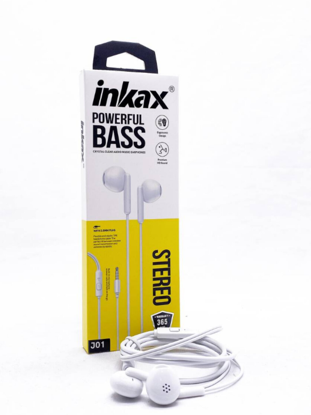 Наушники Inkax Bass, проводные, для телефонов, 100% качество.