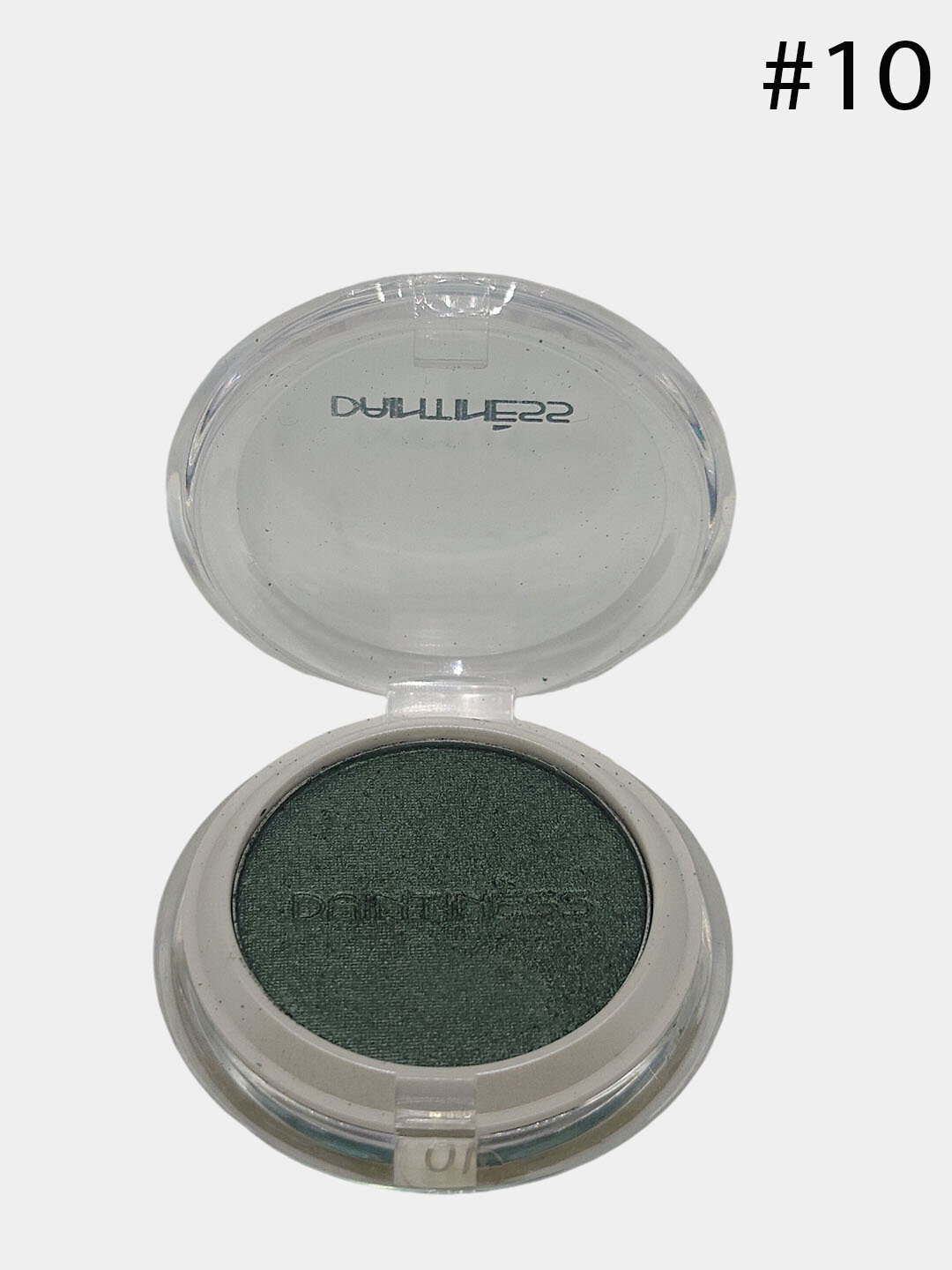 Тени для век DANTINESS, глиттер, для всех типов кожи, без парабенов, 10 цветов