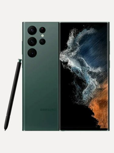 Изображение товара Samsung Galaxy S22 Ultra 12+256Гб зеленый 100% поддержка русского языка,