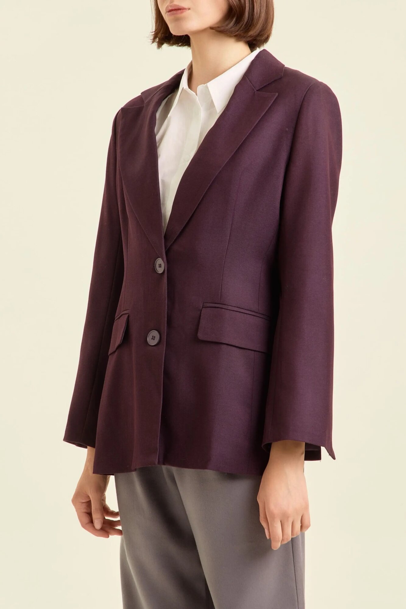 Пиджак Selfie, размер S, сливовый — фото 1